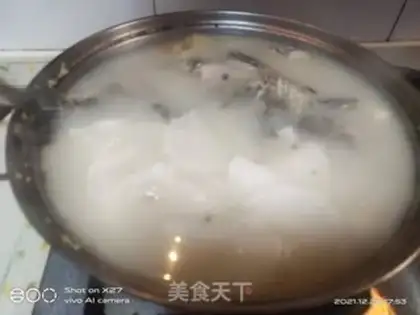 Make Tofu radish poach soup step 5