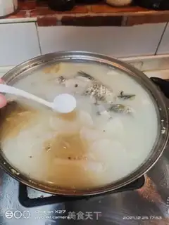 Make Tofu radish poach soup step 6