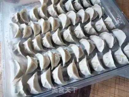 Make Pork dumplings for sour mushrooms step 8