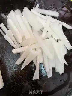 Make The radishes step 1
