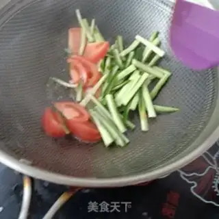 Make A cucumber with a heart step 5