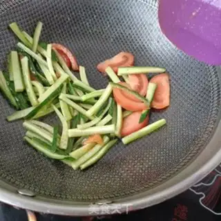 Make A cucumber with a heart step 7