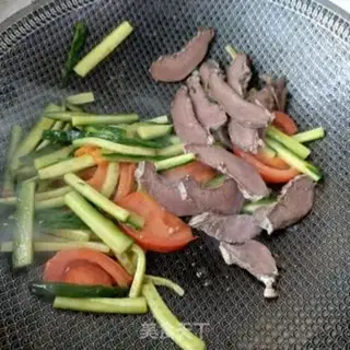 Make A cucumber with a heart step 8