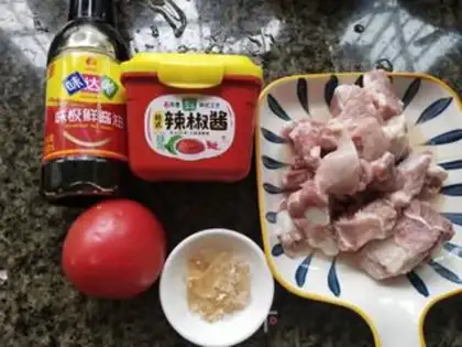 Make Tomato burn ribs step 0