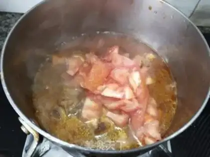 Make Tomato burn ribs step 10