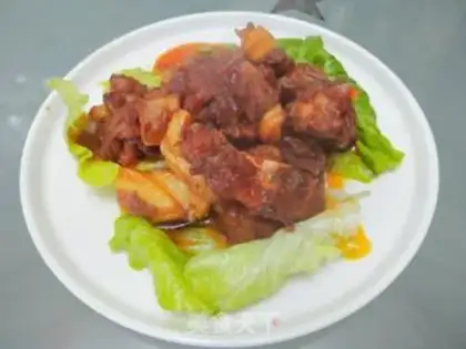 Make Tomato burn ribs step 13