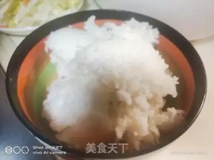 Make Beef fried rice step 1