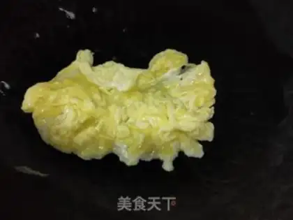 Make Pyramid, platinum mushroom fried eggs step 2