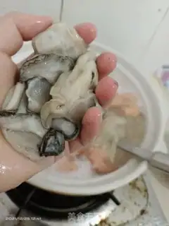 Make Seafood congee step 5