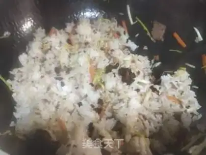 Make Beef fried rice step 5