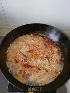 Make Tomatoes, tofu soup step 2