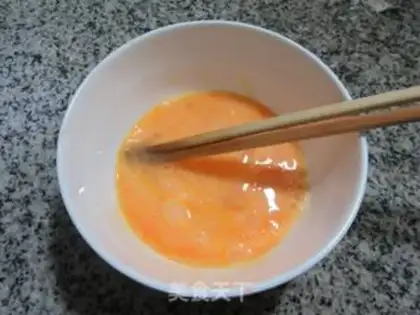 Make Egg fried tofu step 1
