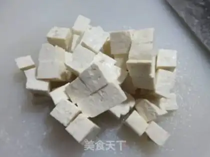 Make Egg fried tofu step 2