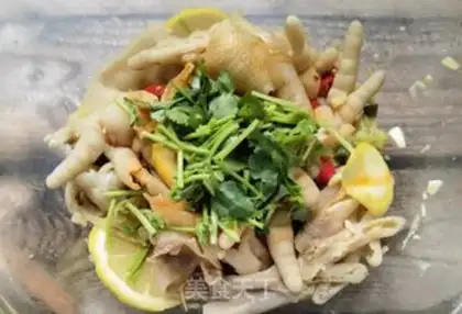 Make Lemon peppers, chicken claws step 17