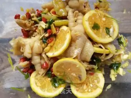 Make Lemon peppers, chicken claws step 18