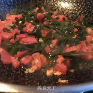 Make Tomato eggs and scissors step 5