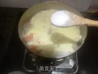 Make Shrimp tofu soup step 7