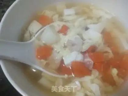 Make Shrimp tofu soup step 12