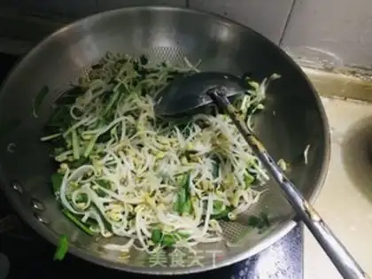 Make Green bean sprouts step 6