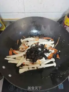 Make Fried sea mushrooms step 6