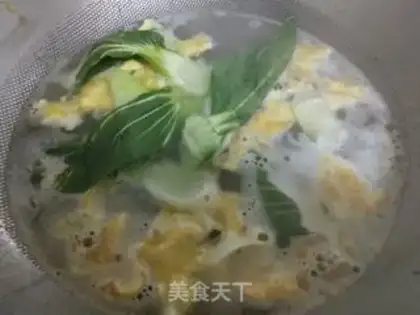 Make Egg soup step 3