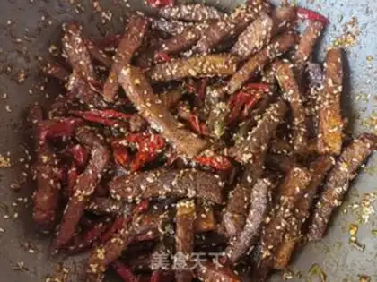 Make Spicy beef step 26