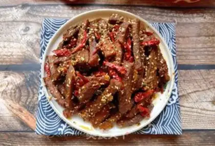 Make Spicy beef step 27