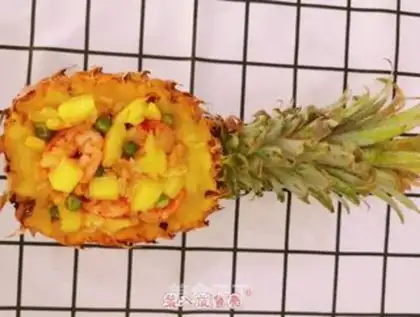 Make Pineapple rice step 12