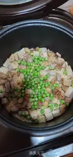 Make Weenie taro rice step 11