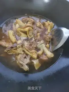 Make Flaming mushroom potato chicken step 5