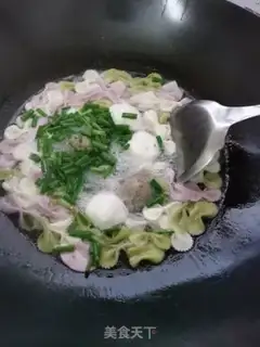 Make Meatball butterflies step 3