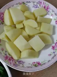Make Flaming mushroom potato chicken step 8