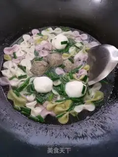 Make Meatball butterflies step 4