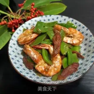 Make Spicy, shrimp and beans step 15