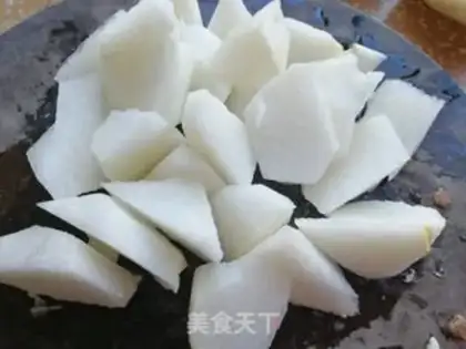 Make The radish gravy step 3