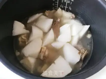 Make The radish gravy step 4