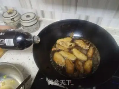 Make Coke chicken wings step 3