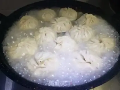 Make A tofu bun with white carrots step 13