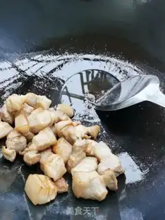 Make Roasted milk fork for five flowers step 3