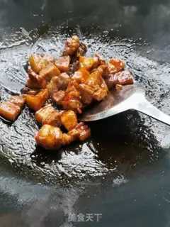Make Roasted milk fork for five flowers step 5