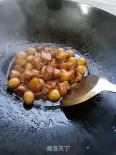 Make Roasted milk fork for five flowers step 8
