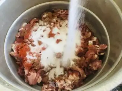 Make Spicy sausage step 4