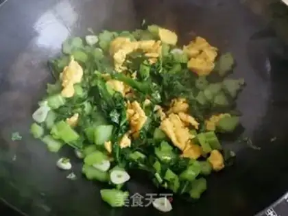 Make Mustard fried duck eggs step 6