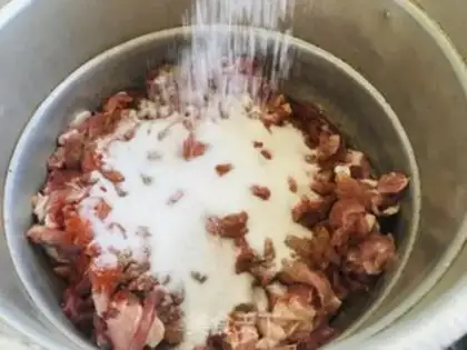 Make Spicy sausage step 6