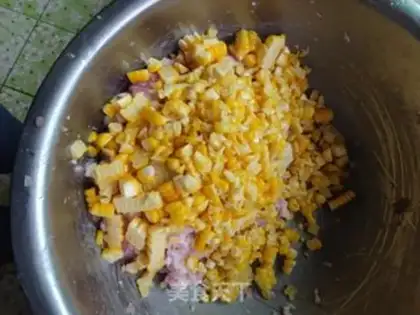 Make Corn dumplings step 8