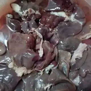 Make Fresh chicken liver step 0