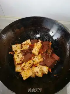 Make Spicy duck, tofu step 3