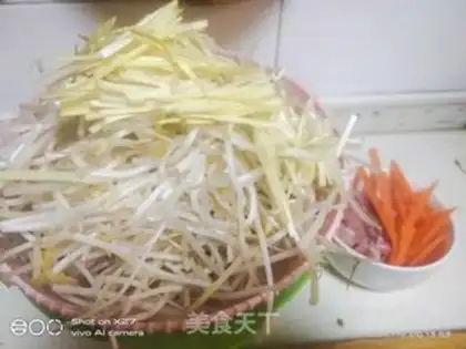 Make Scrambled beans step 0