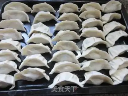 Make Cream tofu meat dumplings step 13