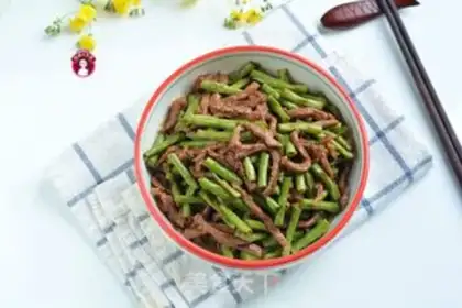 Make Beef silk and beans step 8